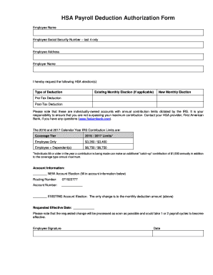 <strong>Payroll advance deduction authorization form</strong> in Word and ... Payroll deduction authorization form template