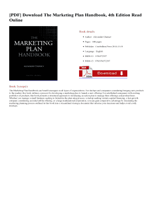 the marketing plan handbook alexander chernev pdf