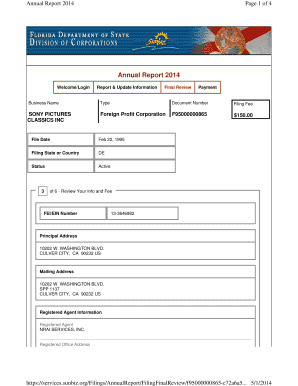 sunbiz annual report - Edit, Print, Fill Out & Download Online Business Forms in Word & PDF ...