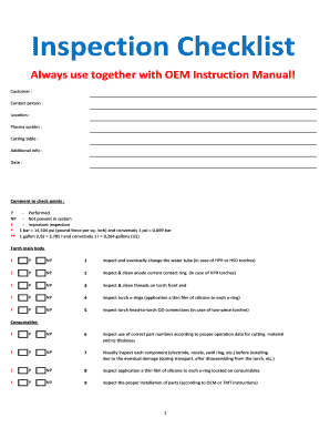 Pest Control Inspection Checklist Pdf