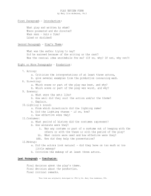 Form preview