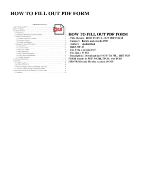 Fillable Online HOW TO FILL OUT PDF FORM. HOW TO FILL OUT PDF FORM Fax ...