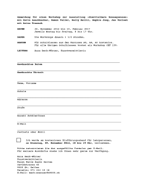 Form preview