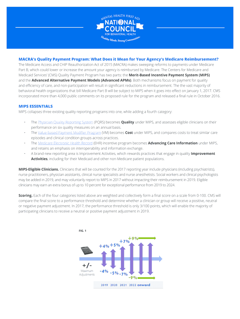 Fillable Online MACRAs Quality Payment Program What Does It Mean For