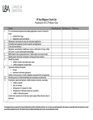 DIY Due Diligence on Foreign Patents and Pending ApplicationsThe ...