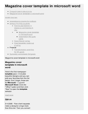 Form preview