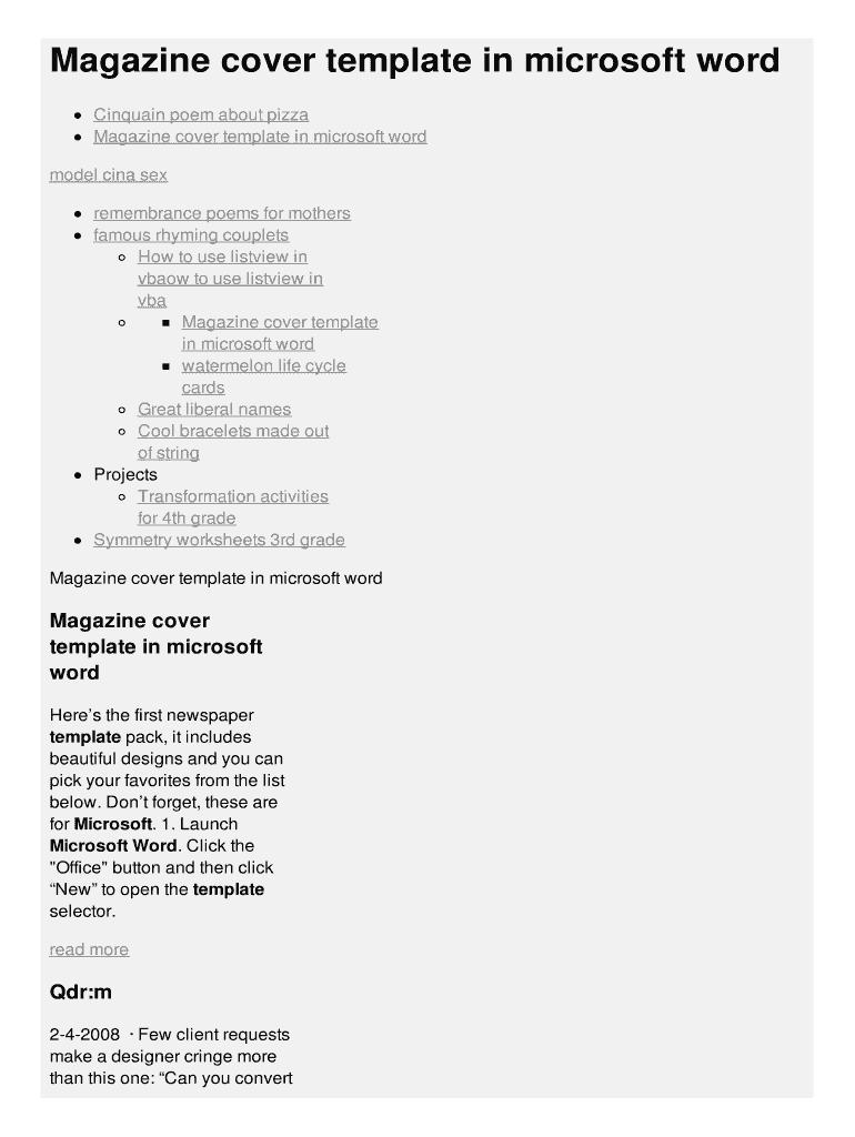 Form preview