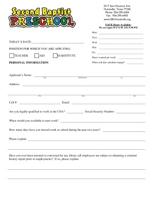 Form preview