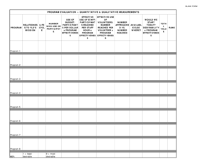 Track 5C - Sample Evaluation Form