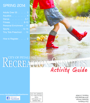 City of Petaluma Activity Guide