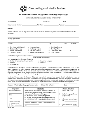 Authorization to Release Medical Information