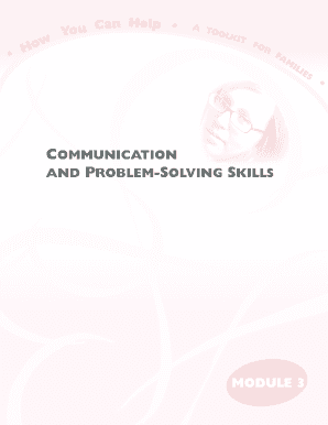 Fillable Online communication and problem-solving skills Fax Email Print - pdfFiller