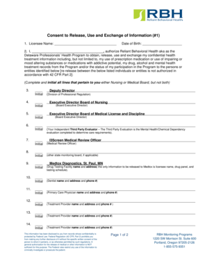 Consent to Release Health Information