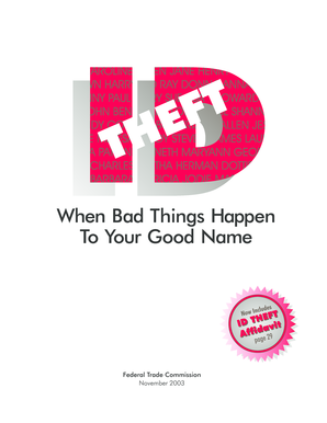 Identity Theft Affidavit