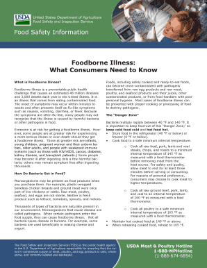 Fillable Online Foodborne Illness: Fax Email Print - pdfFiller