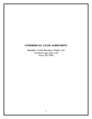 Commercial Lease Agreement