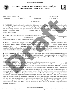 Commercial Lease Agreement