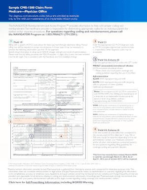 CMS-1500 Claim Form