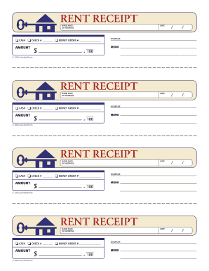 House rent slip format - BRENT RECEIPTb - Kingston Landlord Association