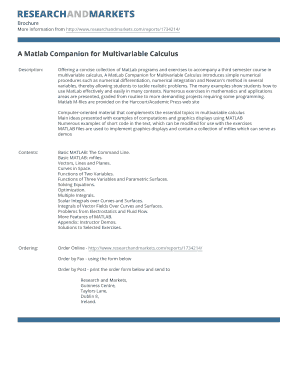 Matlab Companion for Multivariable Calculus
