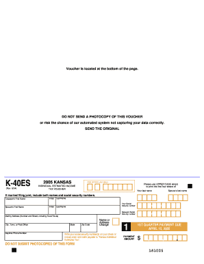 K 40es - Fill Online, Printable, Fillable, Blank | pdfFiller