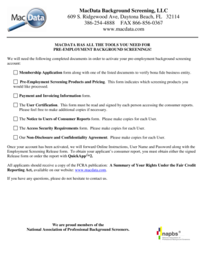 Membership Application Form