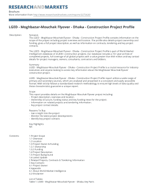 LGED - Moghbazar-Mouchak Flyover - Dhaka - Construction Project Profile