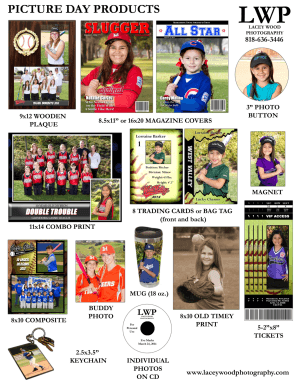 Picture Day Order Form