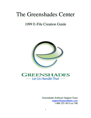 1099 E-File Creation Guide