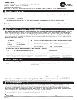 HRA VEBA Claim Form