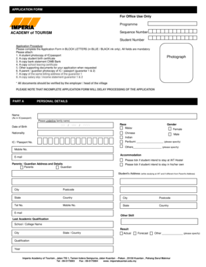 Tourism-signing-application-form.xls - imperia edu