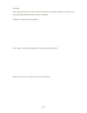 Student Guide for Nonprofit Management