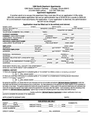 Apartment Application