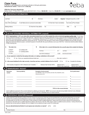 VEBA Health Claim Form