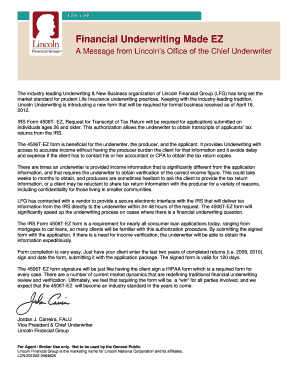 IRS Form 4506T-EZ Request for Transcript