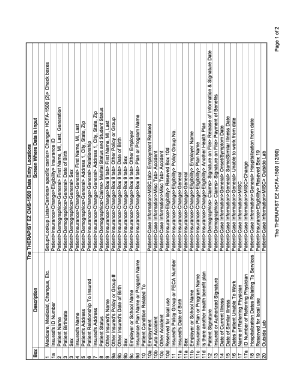 HCFA-1500 Medical Claim Form