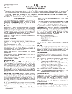 Connecticut Sales and Use Tax Return