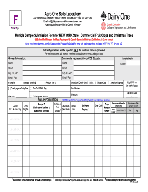 Notice to proceed - Agro-One Soils Laboratory - Cornell University - extendonondaga