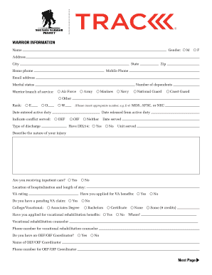 VA Form 21-22 Appointment of Veterans Service Organization