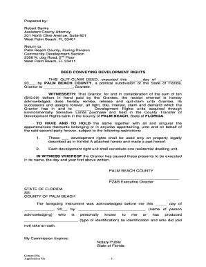 Form 16b TDR-Deed 7-13-11