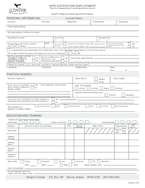 Bestbuycarrers - Employment Application Form PDF