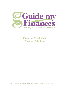 Personal Financial Workbook