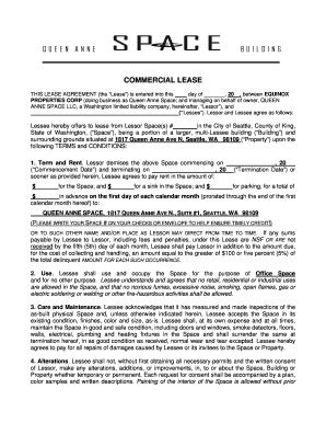 Commercial Lease Agreement