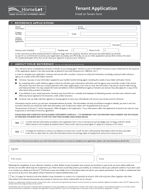 Tenant Application Form