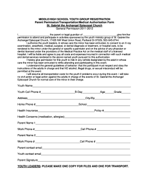 Planet fitness parent waiver pdf - Permission Slip/Medical Release Form