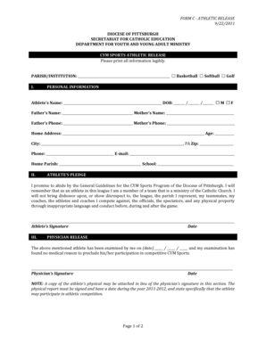 CYM Sports Athletic Release