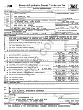 Form 990 Return of Organization Exempt From Income Tax