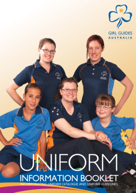 Girl Guides Uniform Order Form