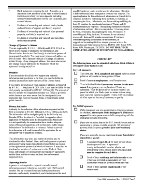 I 864 form - I-864, Affidavit of Support - Immihelp