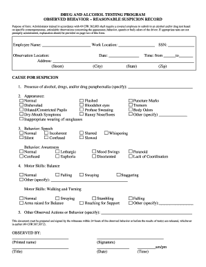 DRUG AND ALCOHOL TESTING PROGRAM - hr hbuhsd